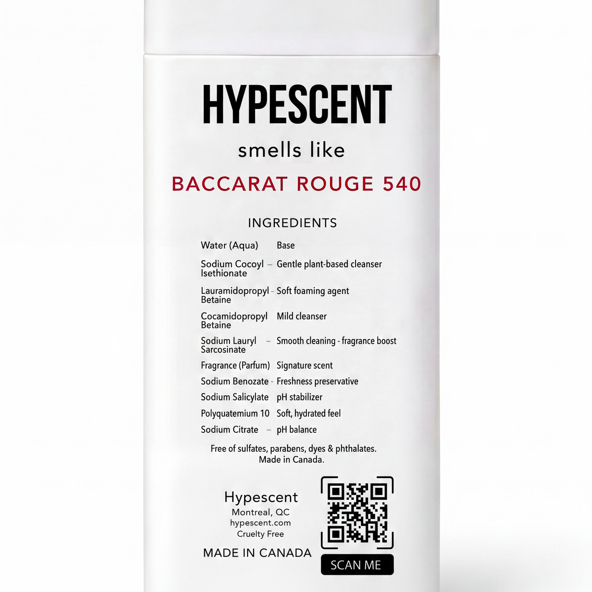 Bakarouge 540 Bodywash