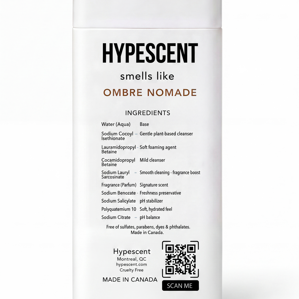 Sable Nocture Bodywash