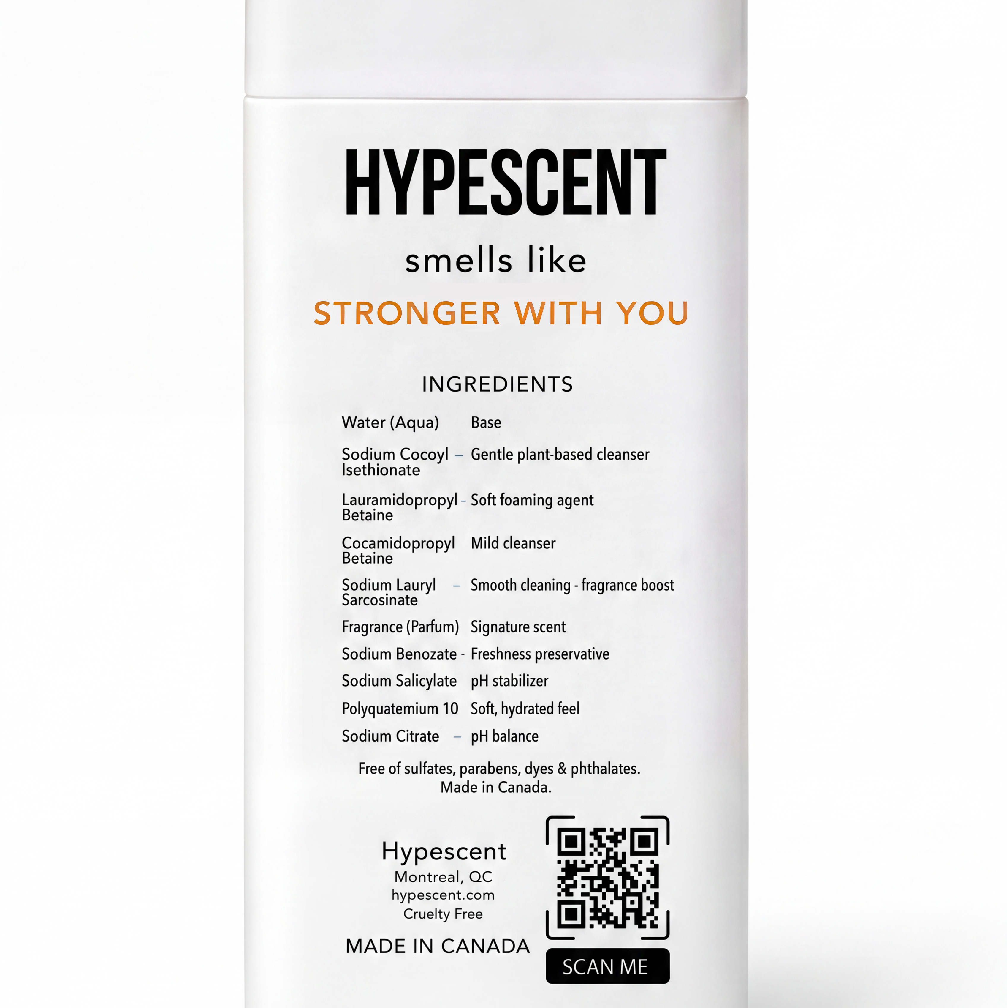 Intense With You Bodywash